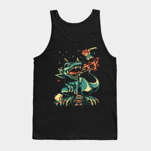 8-bit Tyranno Tank Top